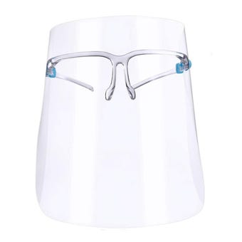 Face Shield Visor With Glasses