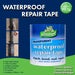 Waterproof Repair Tape 100mm x 1.5m Heavy Duty Leak Sealant for Indoor and Outdoor Use