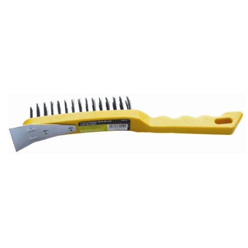 Wire Brush C/with Scraper 
