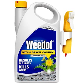 Weedol Path and Gravel Weed Control Gun 3 Litre Glyphosate-Free Weed Killer for Fast-Acting Garden Weed Removal