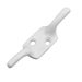 White Cleat Hook 5" - Each