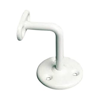 White Handrail Bracket 2.5"