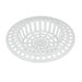 White Plastic Sink Strainer - Pack of 2