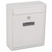 De Vielle Contemporary Post Box - White finish