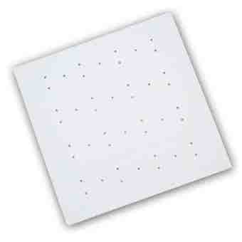 Blue Canyon Rubber Shower Mat 53cm x 53cm White