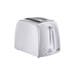 Russell Hobbs Textures 2 Slice White Plastic Toaster