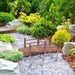 Wooden Garden Bridge