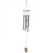 Wooden Wind Chime with Metal Tubes - 58cm