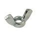 Zinc-Plated Steel Wing Nuts M6 - Pack of 6