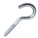 Zinc Plated Steel M Hooks 60mm - Pack of 3