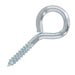 Zinc Plated Steel Screw Eyes 55mm - Pack of 3