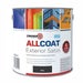 Zinsser AllCoat Exterior Water Based Satin 2.5L Black