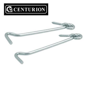 Centurion Zinc Plated Gate Hook & Eyes - 75mm Pack of 2