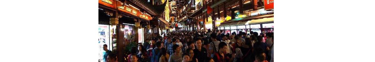 Shanghai's busy streets